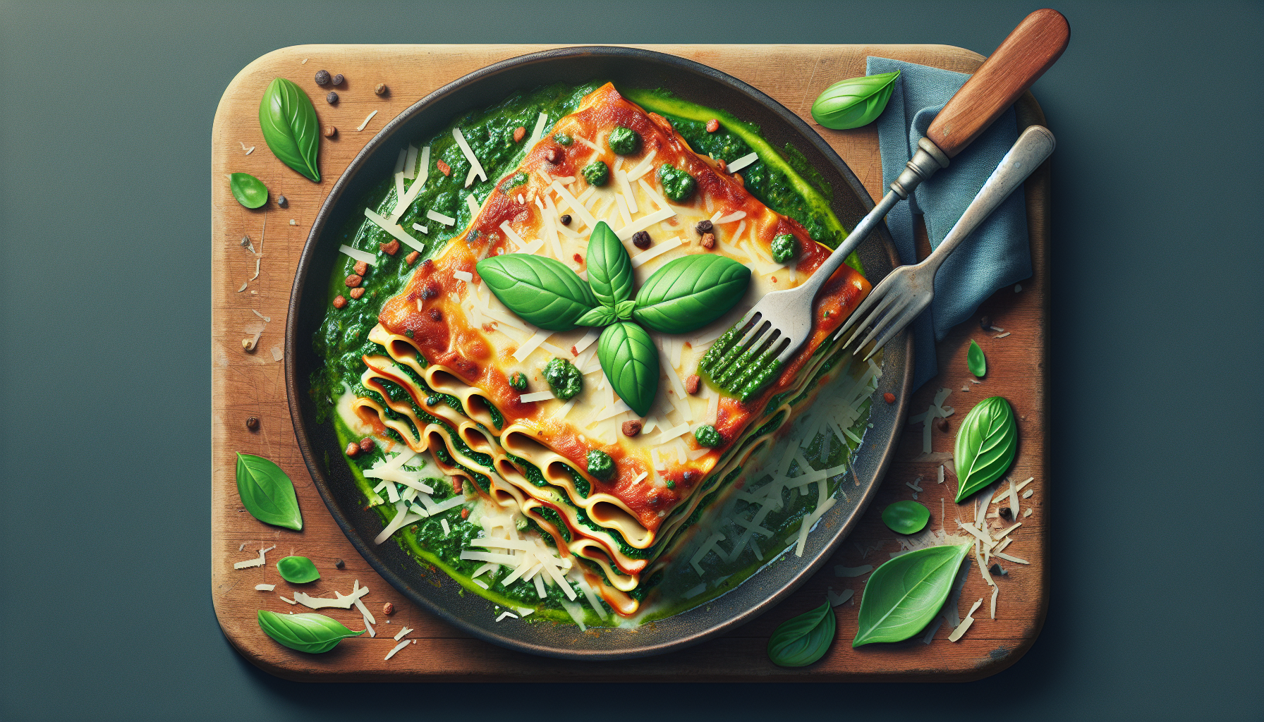 lasagne pesto